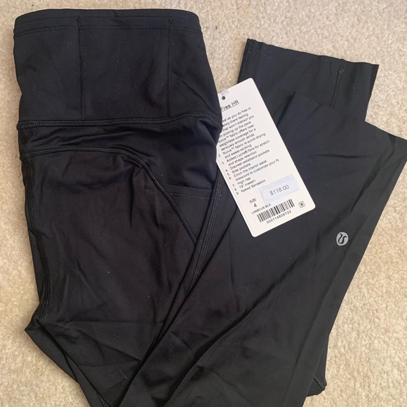 New lululemon fast and free crop 19” - Picture 2 of 2